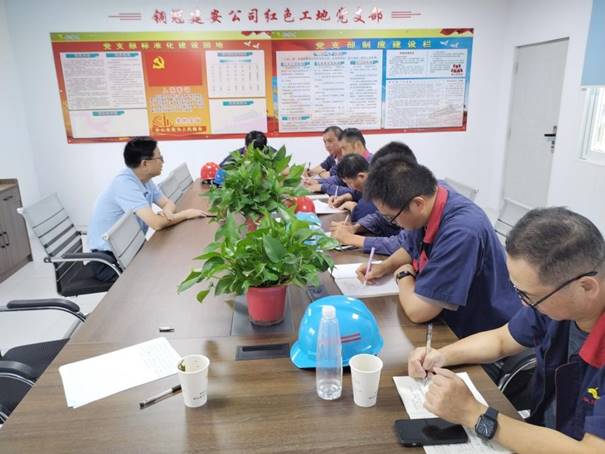 公司開展第三季度安全、環(huán)保、消防綜合檢查 