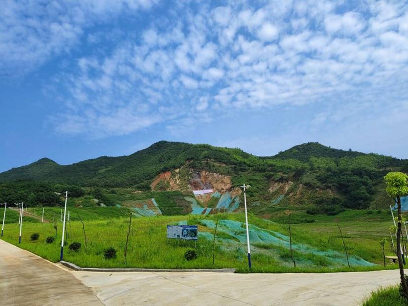 銅山、前山露天采坑復(fù)墾項(xiàng)目完成